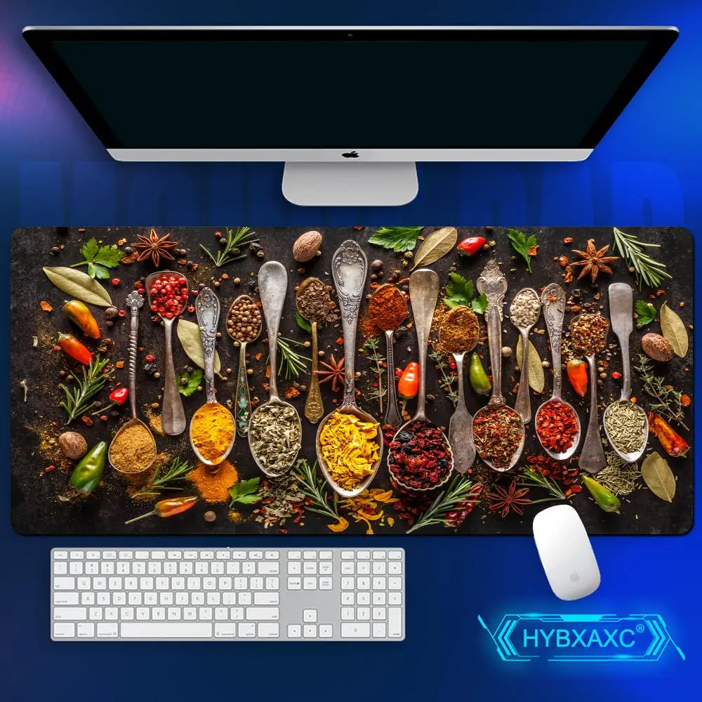 Alfombrilla de ratón de cocina moderna, bonita alfombrilla de escritorio HD, alfombrillas para teclado para juegos extendidas, alfombrilla grande de 90x40cm XXL para jugador HYBXAXC, alfombrilla de ratón 90x40