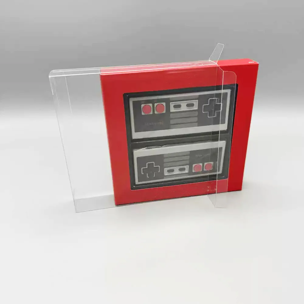1 Protector de caja para SWITCH NS, solo miembros, mango NES, estuche de exposición transparente, caja de colección