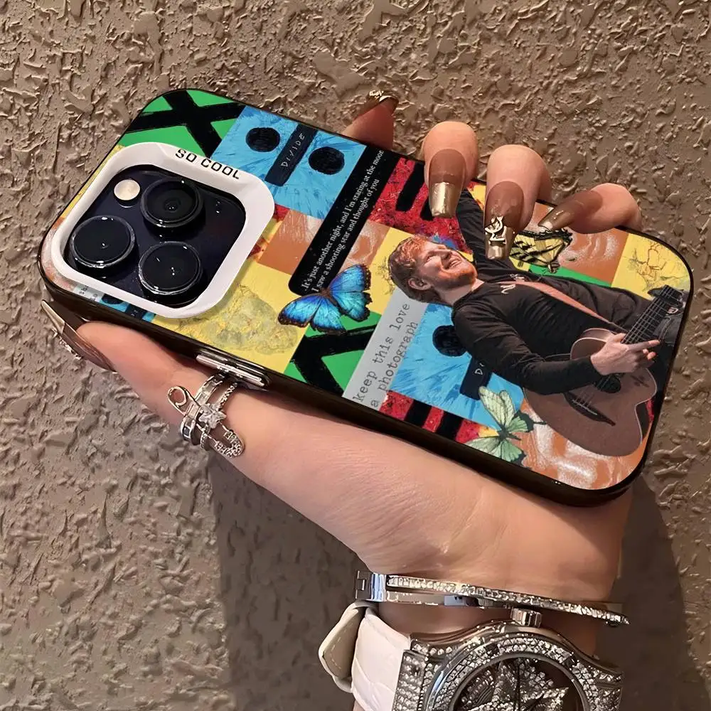 Funda de teléfono Ed Sheeran para iPhone 17 16 15 14 13 12 11 Pro MAX mate a prueba de golpes trasera anticaída cubierta mate - imagen 5