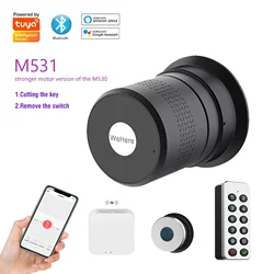Cerradura Inteligente Wehere M531 WiFi Huella Digital Compatible Alexa