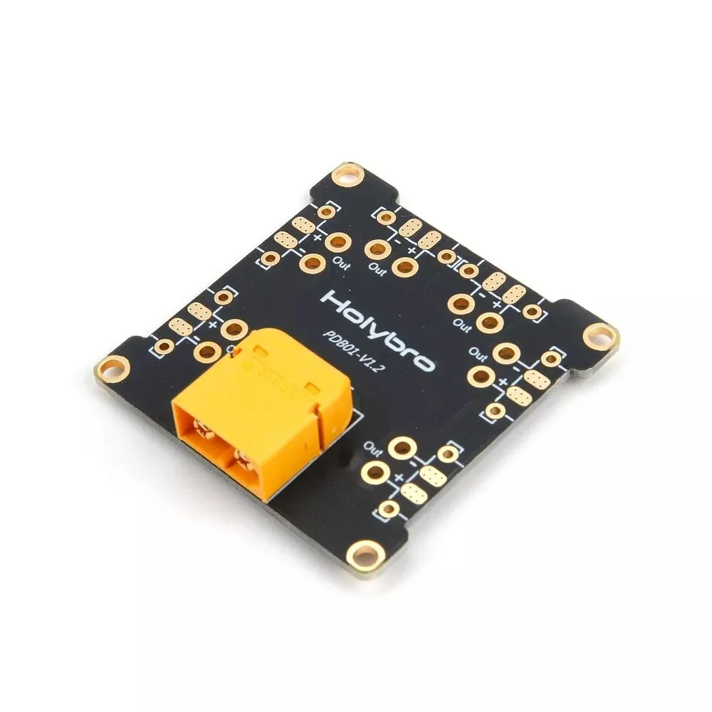 Holybro Placa de distribución de energía (PDB) XT30 presoldada para PM02 PM02D PM03 PM06 PM07 Módulo de alimentación X500 V2 FPV piezas de drones - imagen 3