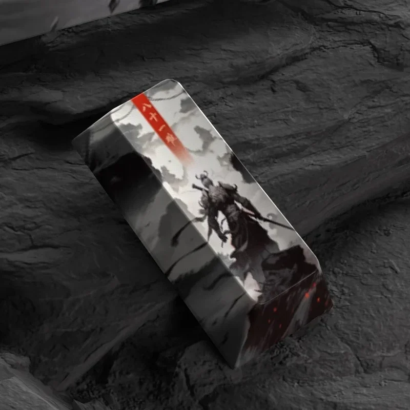 Negro Myth Wukong Anime Keycaps Set personalizado Cherry Profile PBT ESC Point Keycap Space para ATK otros teclados mecánicos inalámbricos - imagen 5