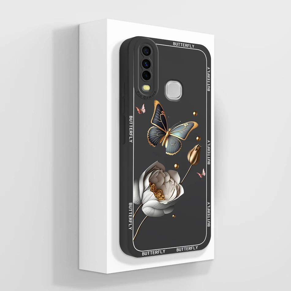 Funda especial para Vivo Y17 Y17S Y16 Y15 Y15S Y15A, funda trasera suave de silicona líquida de alta calidad, carcasa de protección completa para teléfono - imagen 5