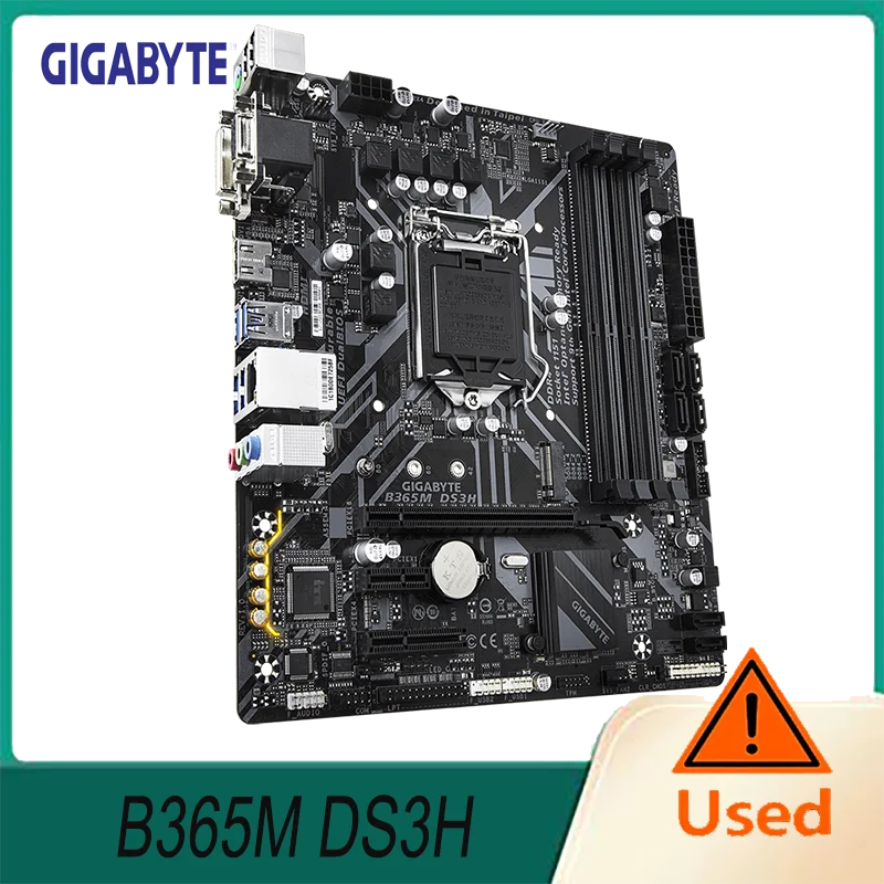 Placa base Intel GIGABYTE B365M DS3H LGA 1151 Intel B365 Micro ATX Intel