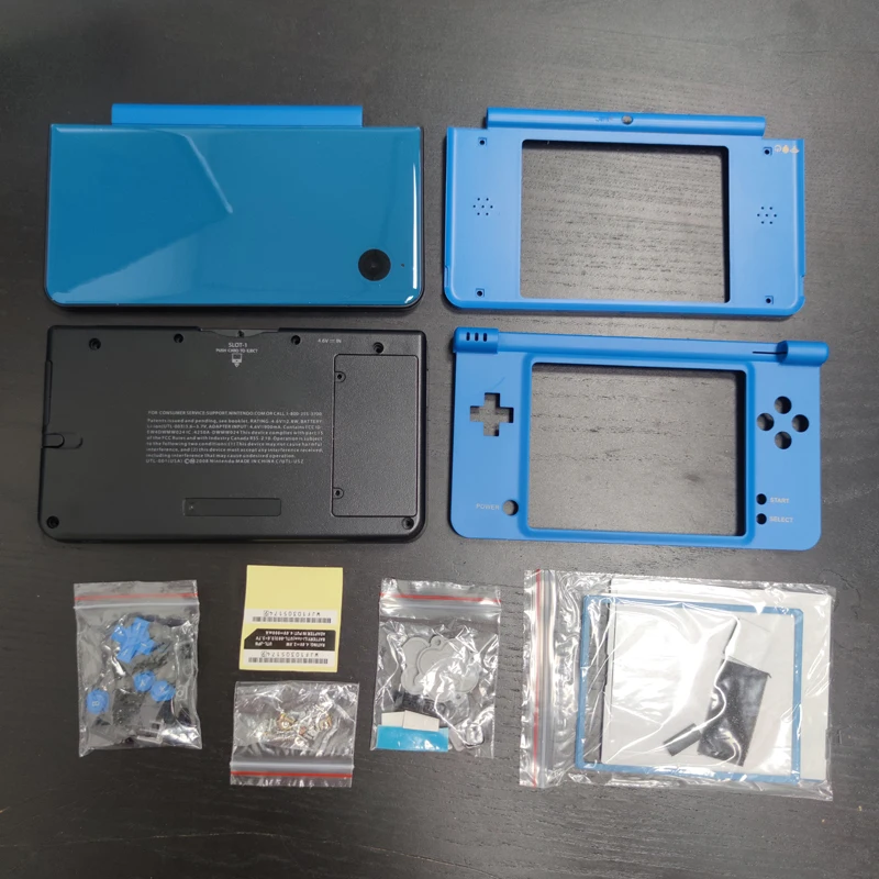 Accesorios completos de repuesto 1:1 de alta calidad, 7 colores, para Nintendo NDSi XL/LL, con Kits de botones - imagen 2
