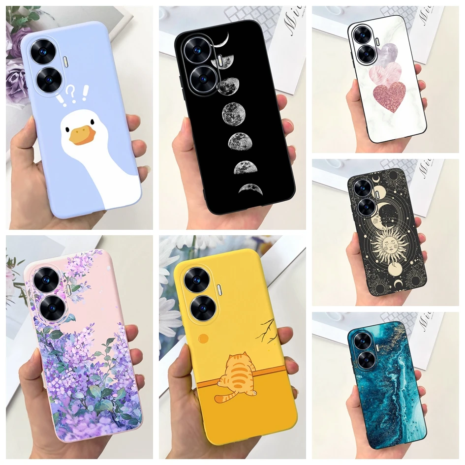 Funda Silicona Floral Realme C55 – Antigolpes ultrafina - imagen 4