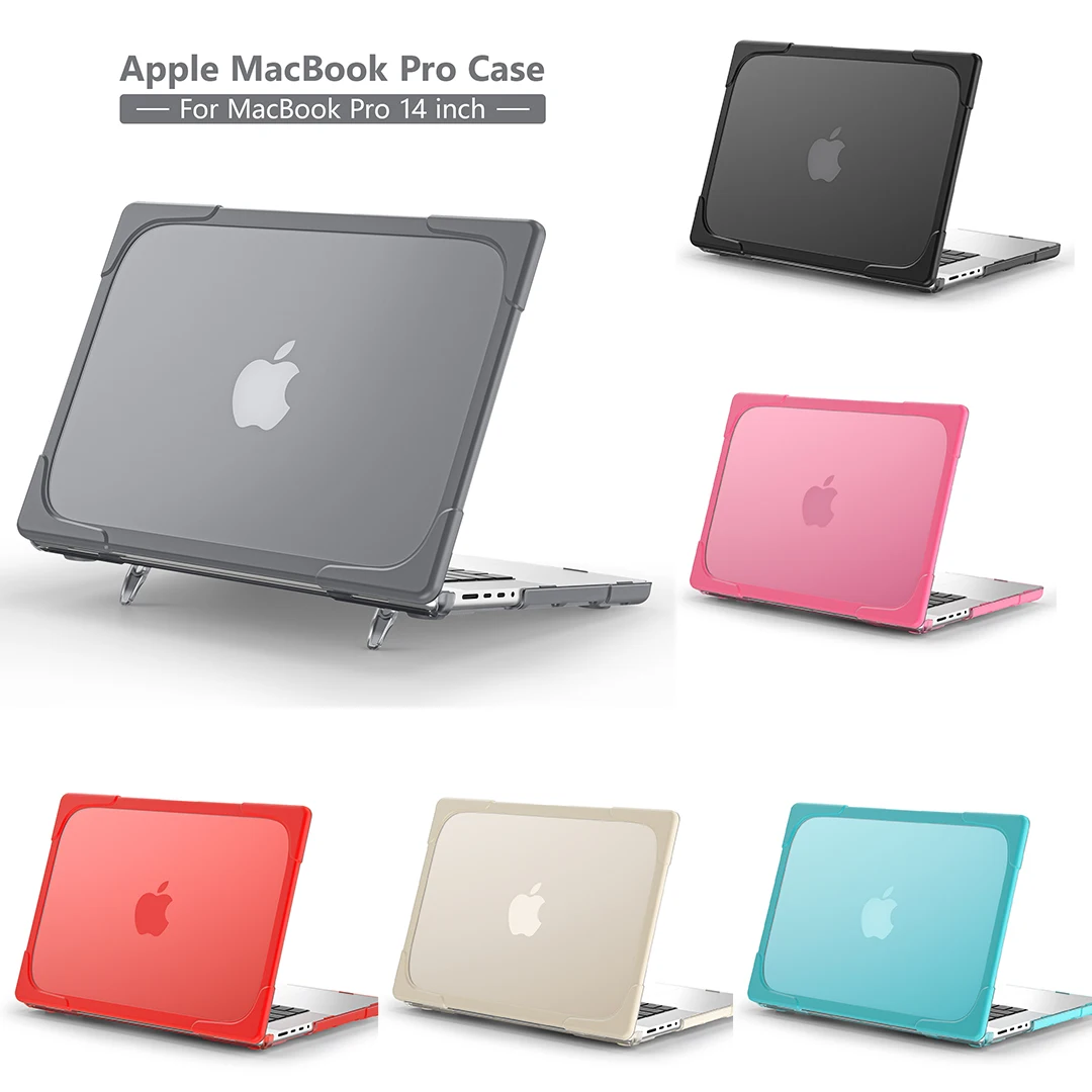 Funda con soporte para portátil MacBook Pro Air 16 14 13, funda 2025 2024 2023 2021 2022 M2 M4 para MacBook Air 15