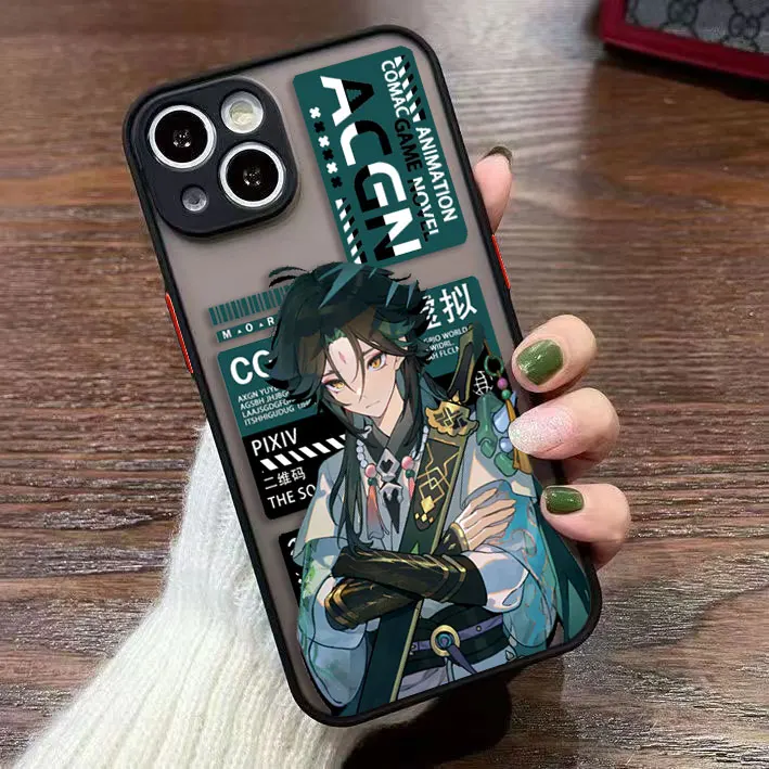 Kafka Dan Heng Honkai Star Rail funda de teléfono mate para Xiaomi 10T 11 11T 12 12X 12S 12T F4 F5 M3 M4 X3 X4 X5 GT NFC PRO TPU - imagen 2