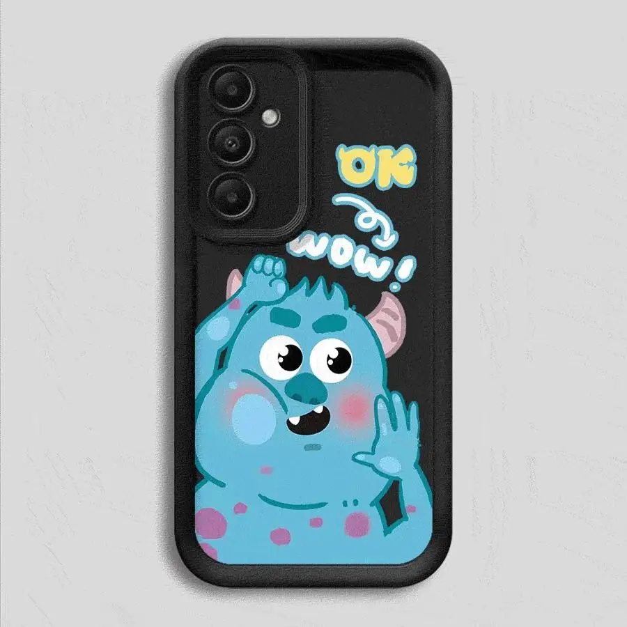 Funda de teléfono Disney Monsters Inc para Samsung Galaxy A16 A33 A34 A12 A13 A14 A22 A32 A23 A24 A26 A36 A56 carcasa blanda - imagen 5