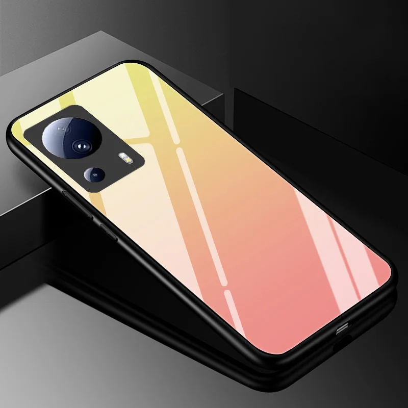 Funda de vidrio templado degradado para Xiaomi Poco X5 X3 X4 M4 M5 S X 3X5 Pro NFC X5Pro F3 F4 X4 GT C40 C50 - imagen 3