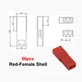 50pcs Red-Female