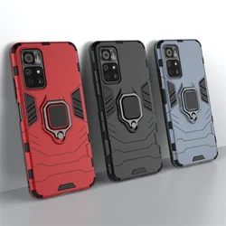 Para cubierta Poco M4 Pro 5G funda para Poco M4 Pro Capas PC parachoques soporte a prueba de golpes cubierta magnética para Xiaomi Poco M4 Pro 5G Fundas