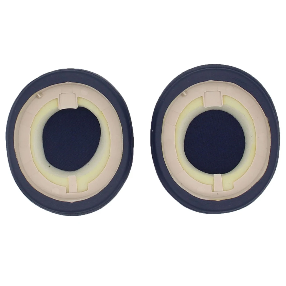 1 par de almohadillas para los oídos, funda de espuma viscoelástica y cuero proteico suave, almohadillas para los oídos para auriculares inalámbricos Jabra Elite 45h - imagen 4