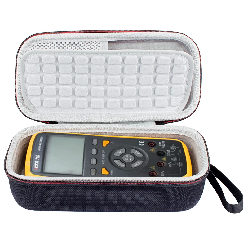 ZOPRORE-caja de viaje dura de EVA para exteriores, bolsa de almacenamiento, funda de transporte para accesorios de multímetro Digital VICTOR 70D - imagen 3