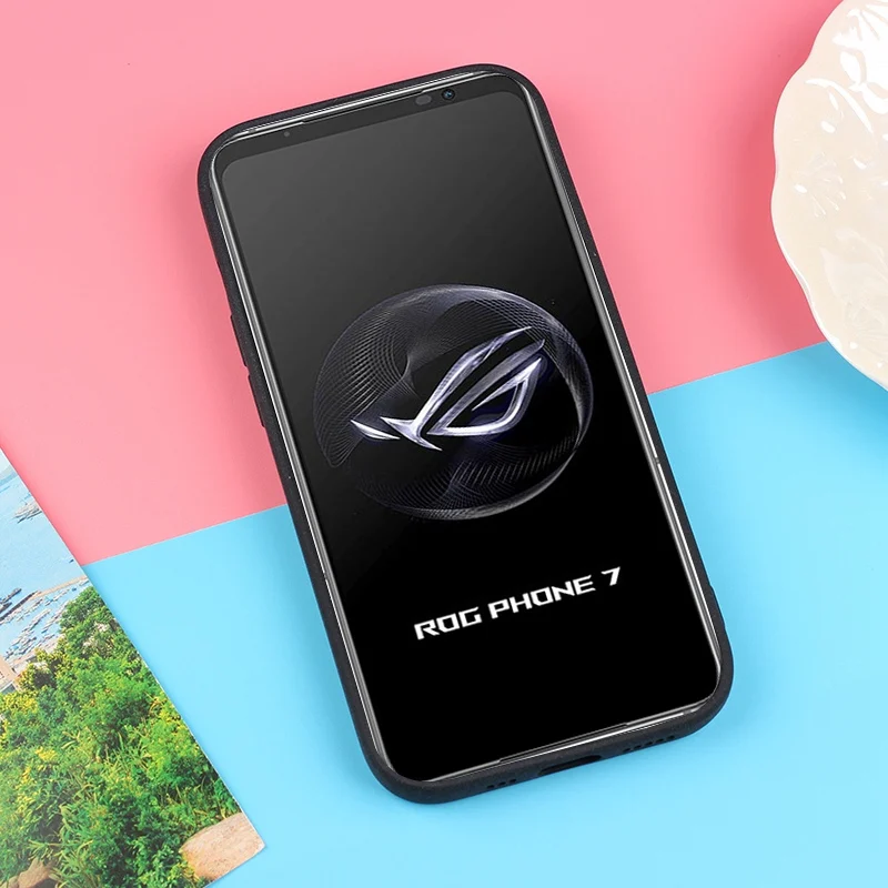 Funda de silicona suave a prueba de golpes para teléfono móvil, carcasa mate de arena para Asus ROG Phone II, Phone2, 3, 5, 5S, 6, 7, ZS660KL - imagen 4