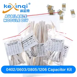 Condensadores SMD cerámicos 0402-1206, 1 pF-10 uF