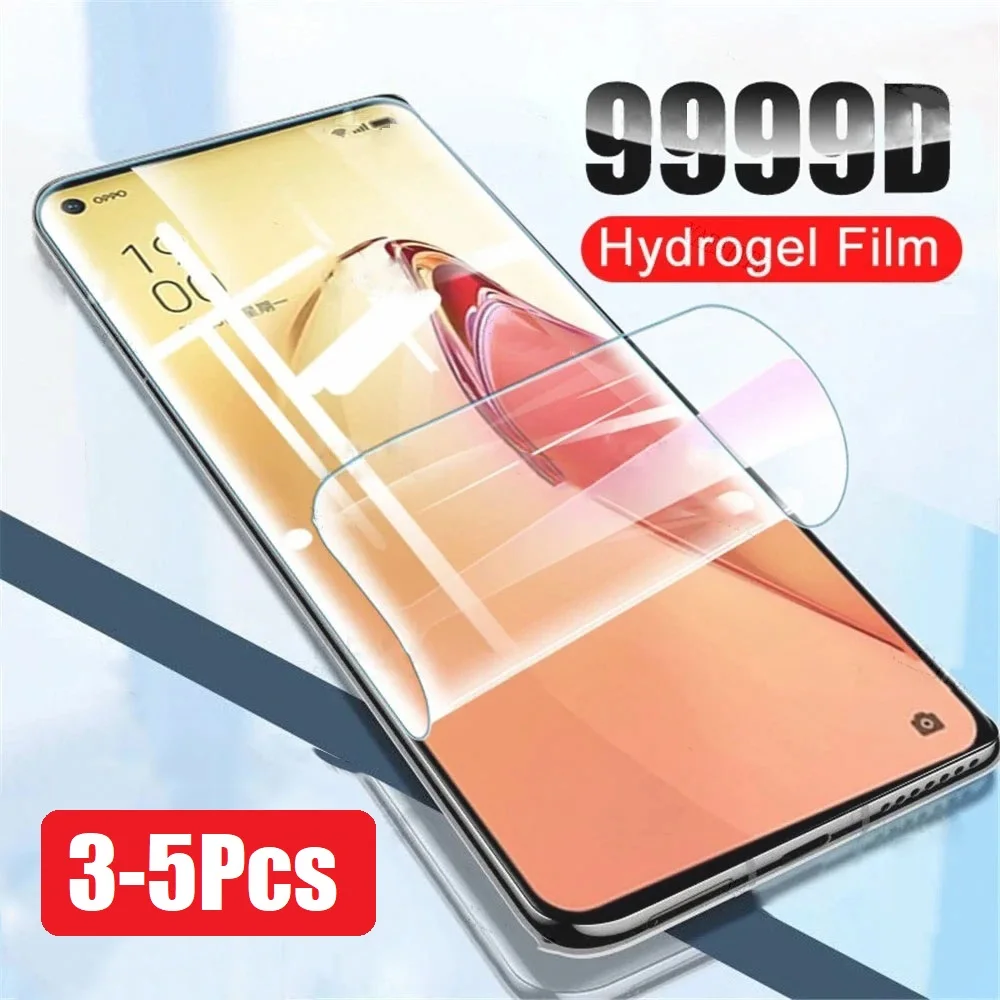 Película protectora de pantalla para Huawei Honor 10i View 20 Pro 20i 8A 8S 8 9 10 Lite 7X 7A 7C 7S 8C 8X Play película de hidrogel, 3-5 uds. - imagen 2