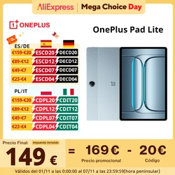 OnePlus Pad Lite Tablet Eye Care con Helio G100 e interconexión