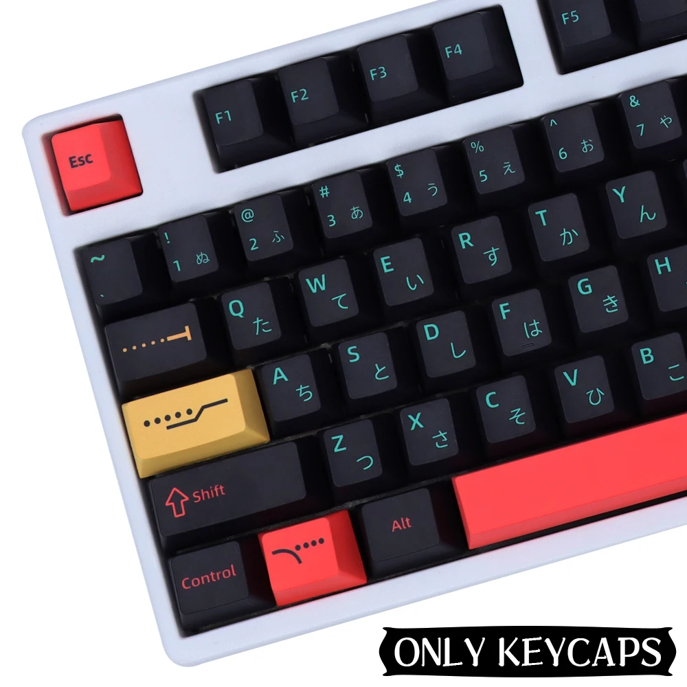 Teclas personalizadas de metróscopo para teclado mecánico GMK Cherry MX Switch, teclas personalizadas de perfil de cereza, Sub, 64/68/87/96/980/104/108 - imagen 2