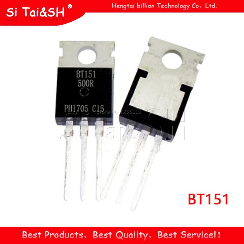 BT151-800R SCR 12A800V SCR BT151 TO-220 original auténtico, lote de 10 unidades - imagen 2