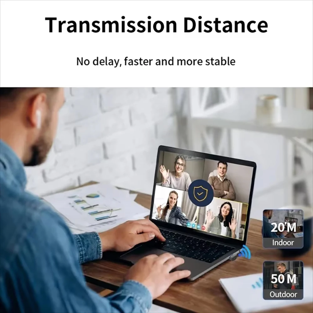 Adaptador USB Bluetooth 5.3 para computadora - imagen 5