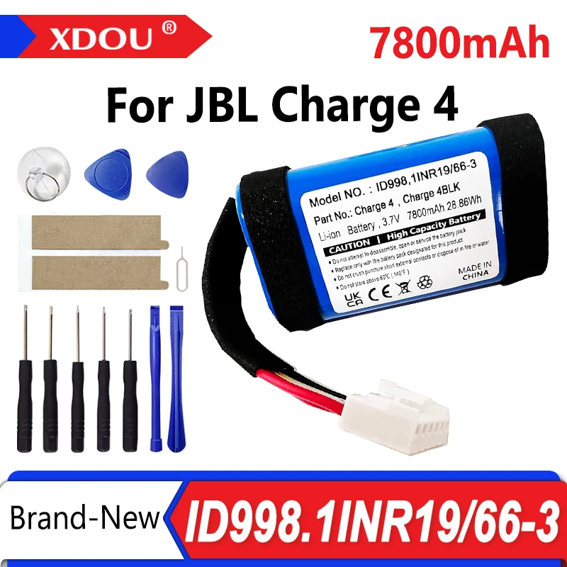 Nuevo reemplazo de 7800mAh para batería de Audio de repuesto de altavoz JBL Charge 4 /Charge4.
