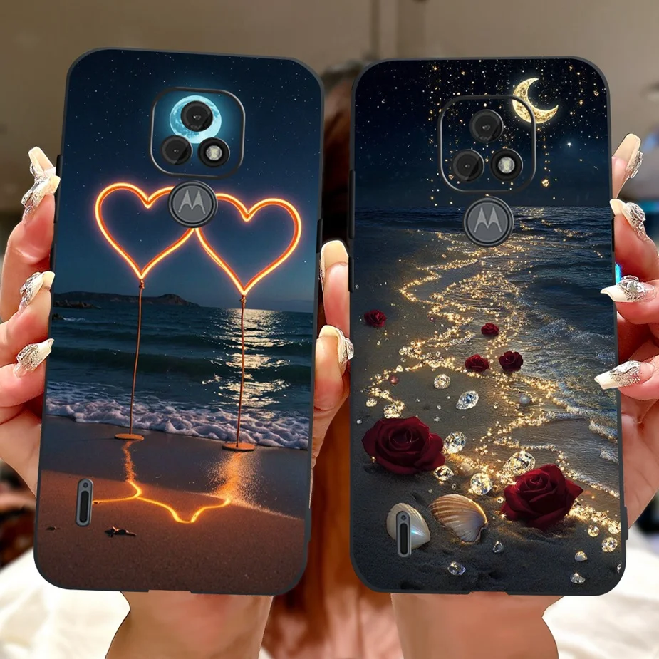 Für Motorola Moto E7 Plus Fall XT2081-1 XT2081-2 Kühlen Drachen Gemalt Abdeckung Weiche TPU Telefon Fall Für Motorola E7 MotoE7 Plus Shell - imagen 2