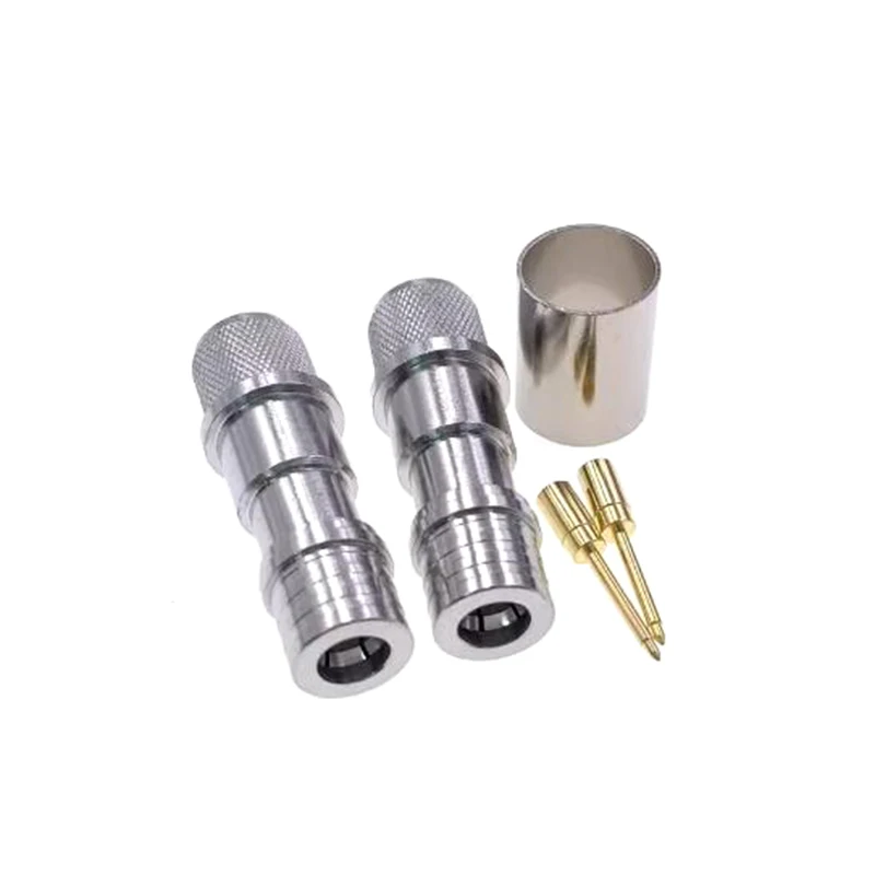 QMA-conector Coaxial RF macho/hembra para RG8, RG213, RG165, LMR400, 7D-FB, 100 piezas - imagen 5