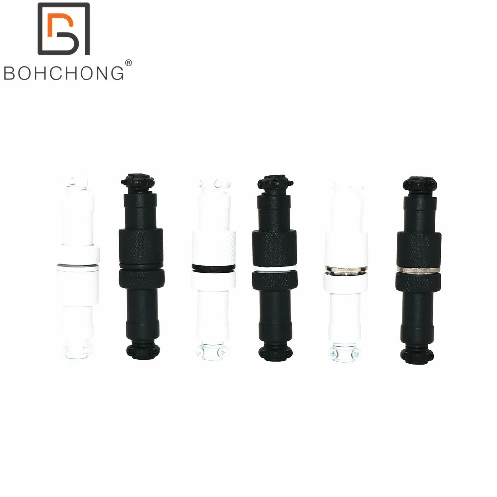 Enchufe de Aviador GX16 para teclado, Conector de acoplamiento de 4 núcleos, 4 pines, color arcoíris, naranja mate, blanco, rosa y morado, Cable en espiral USB tipo C