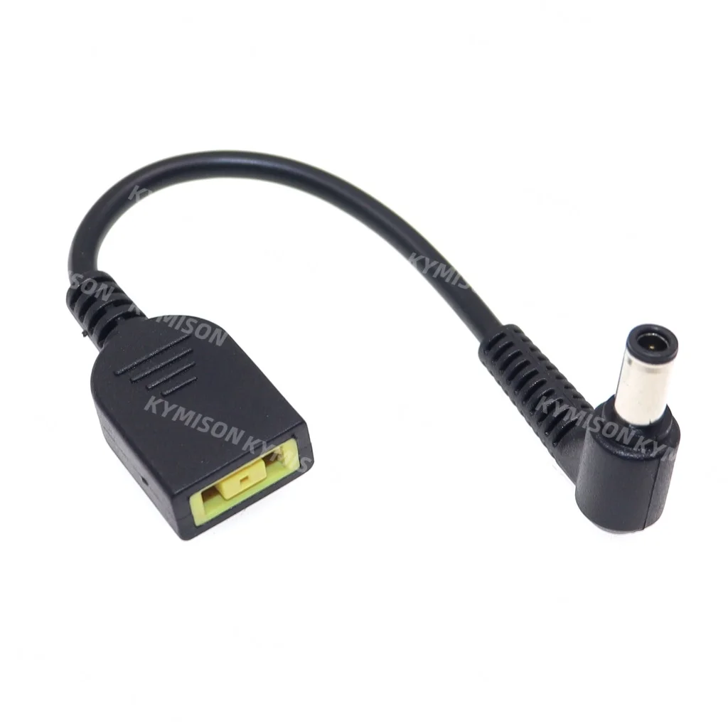 Cable convertidor macho a hembra cuadrado de 6,0mm x 3,7mm, Cable conector adaptador de corriente para ordenador portátil CC, 280W para cargador Asus de 21cm