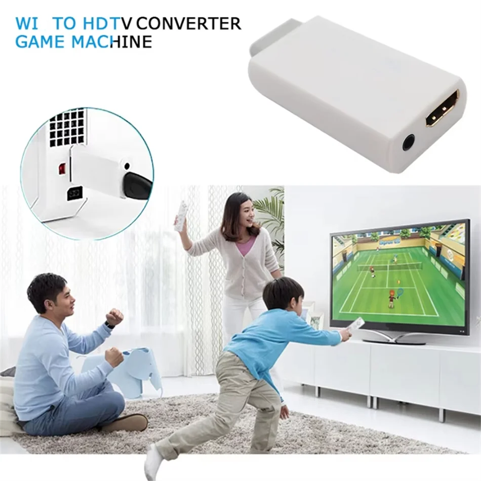 PS2 to HDMI-compatible Converter 1080P Full HD Adapter with 3.5mm Audio Output Supports 480i/480p/576i & All PS2 Display Modes - imagen 3