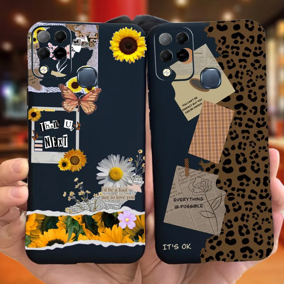 Para Infinix Hot 10S NFC funda de teléfono Cool Fashion Design funda trasera de silicona suave para INfinix Hot10s Hot 10T X689C X689B - imagen 5