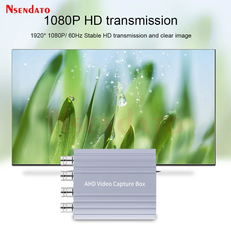 Dispositivo de captura de vídeo de 1/4 canales AHD a USB 3,0, 1080P, USB3.0, tarjeta de captura de vídeo AHD, grabación para OBS, Vmix, transmisión en vivo - imagen 5