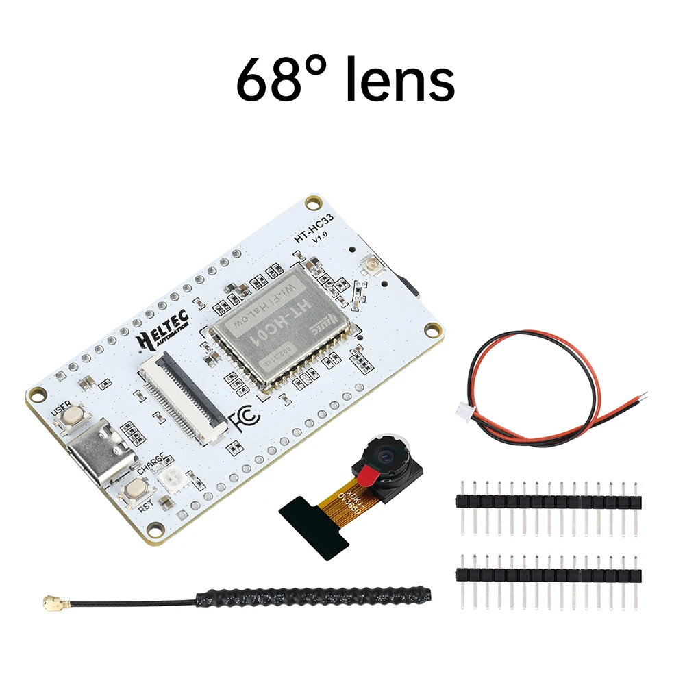 ESP32-S3 WiFi Bluetooth Placa de desarrollo IoT módulo de cámara OV3660 integrado WiFi HaLow HC33 Placa de demostración - imagen 4