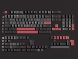 GMK Evil Dolch Teclas Dobleshot Perfil Cereza ABS para MX ISO