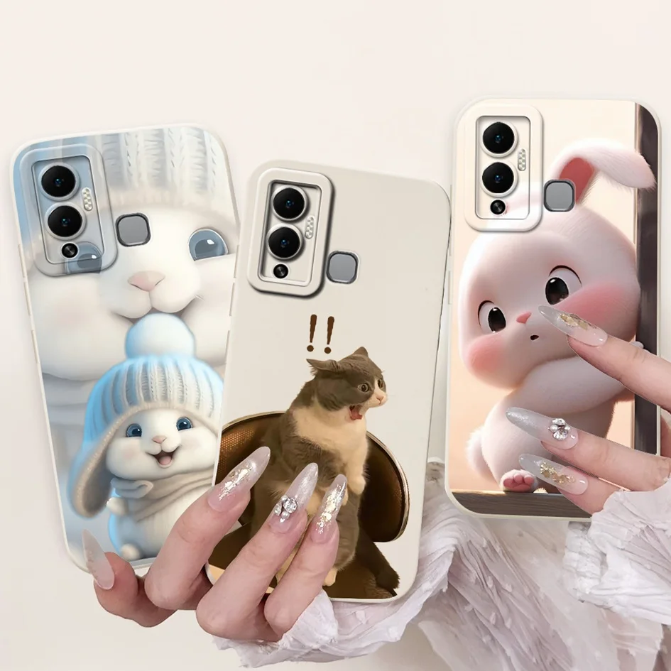 Para Infinix Hot 12 Play 12i Funda X665B X665 X6816C X6816 Funda de silicona suave a prueba de golpes para Infinix Hot 12 Pro Hot12 Funda