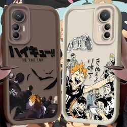 Funda Haikyuu para Xiaomi POCO y Mi, diseño anime