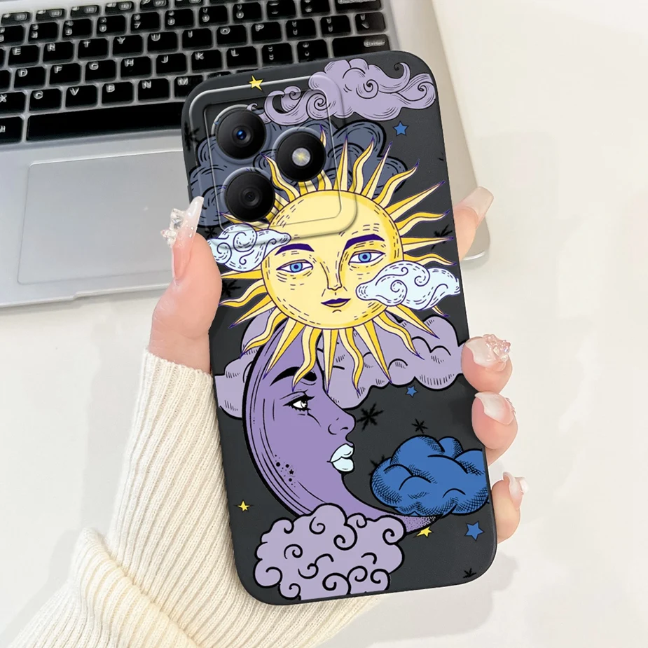 Para Realme C61 funda RealmeC63 RMX3939 arte de lujo pintado cubierta suave TPU funda de teléfono para Realme C63 C 61 RealmeC61 RealmeC63 Shell - imagen 5