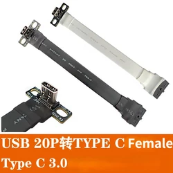 Cable Extensor USB-C Panel Frontal PC – Alta Velocidad