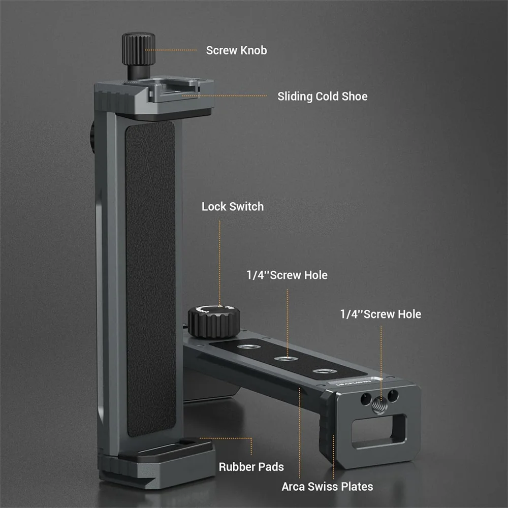 Soporte Universal para tableta, Clip de abrazadera para iPad Mini, iPad Pro, iPad Air, iPad serie 1-9, montaje de trípode para tableta de 4,7 "-12,9" - imagen 3