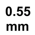 0.55mm-500g