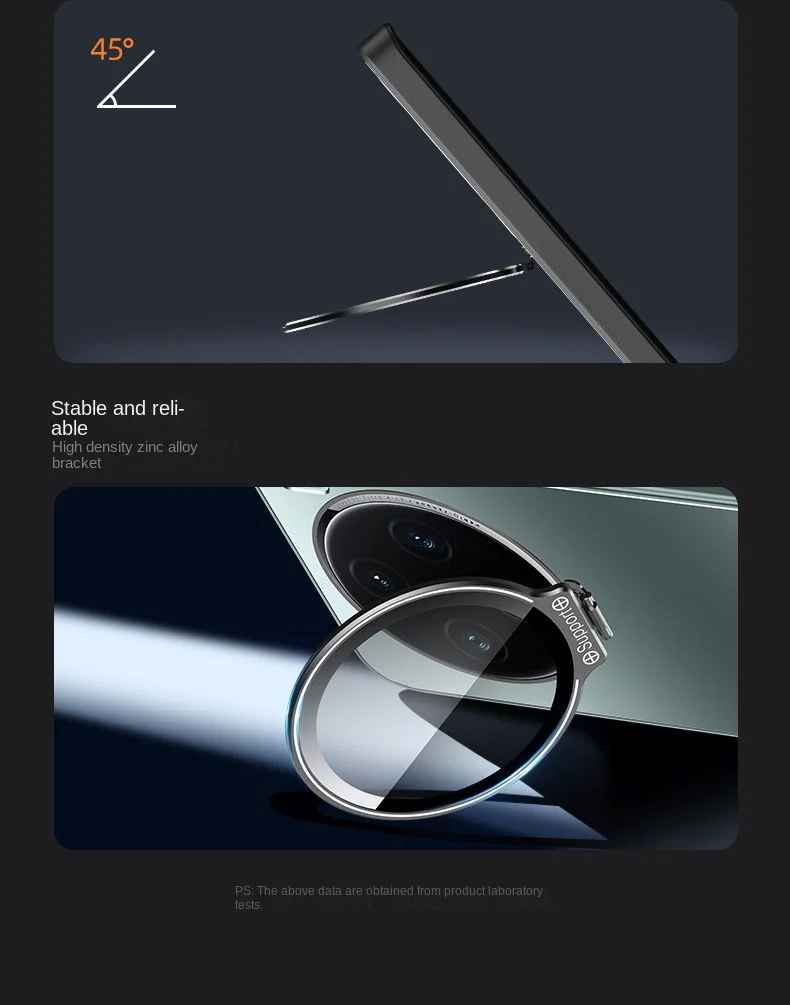 Funda trasera protectora para Huawei Honor Magic 5 Lite, carcasa dura mate con soporte, lente magnética - imagen 3