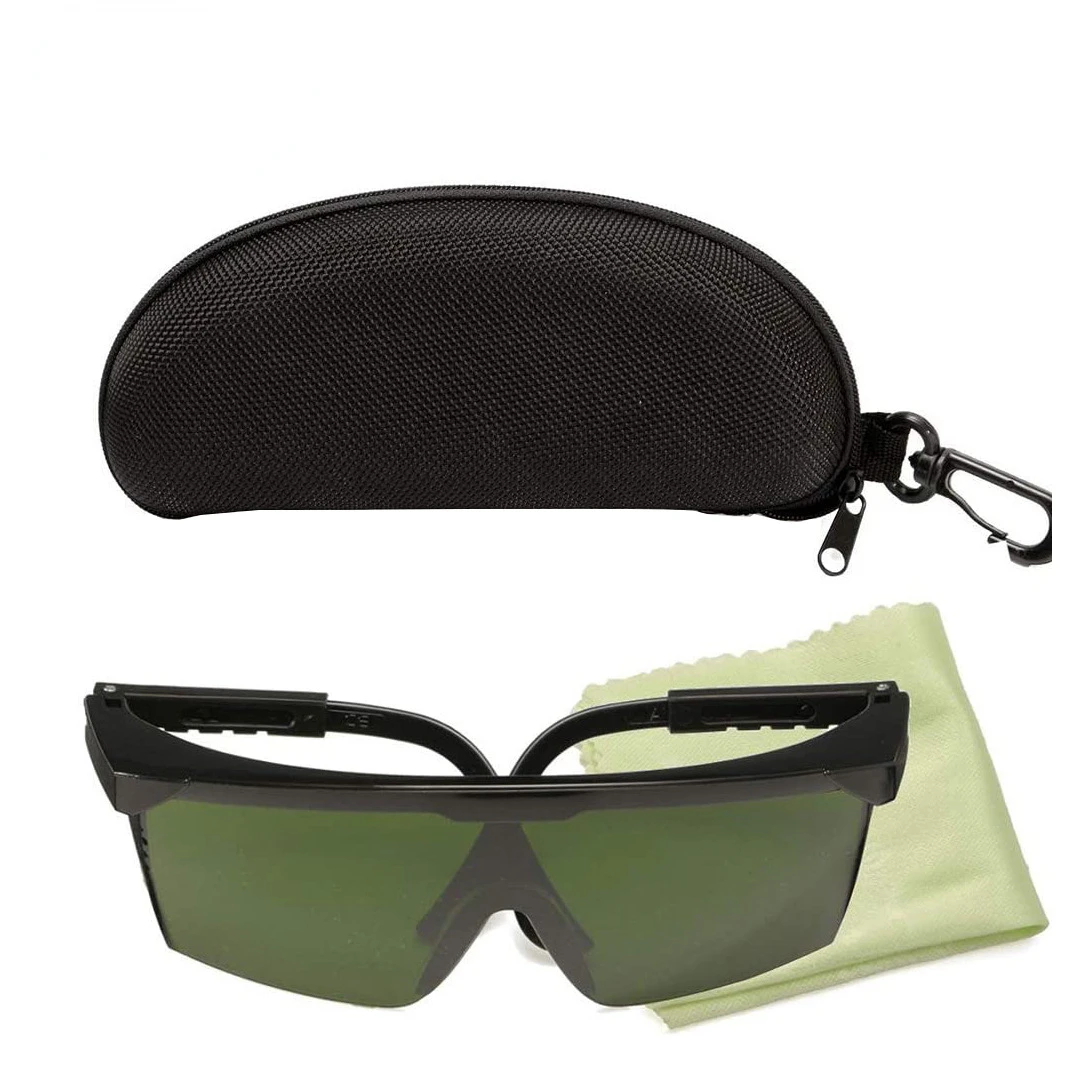 1PC gafas de protección láser 200nm-2000nm gafas de seguridad láser IPL-2 OD + 4 gafas protectoras elegantes