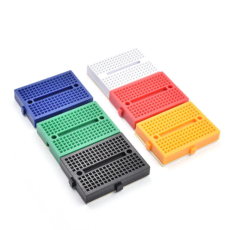 SYB-170-Mini prototipo sin soldadura, placa de pruebas de experimentos, 170 puntos de conexión, 35x47x8,5mm - imagen 3