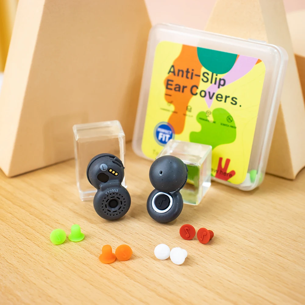 Tapones de silicona para los oídos, audífonos inalámbricos con aislamiento de ruido, reducción de ruido para el sueño, para SONY LinkBuds WF-L900, 5 pares - imagen 5