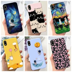 Funda Silicona Honor 8S / Y5 – Diseño Astronauta Antigolpes