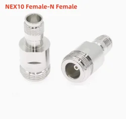Adaptador N a NEX10 Macho-Hembra RF para señal Coaxial