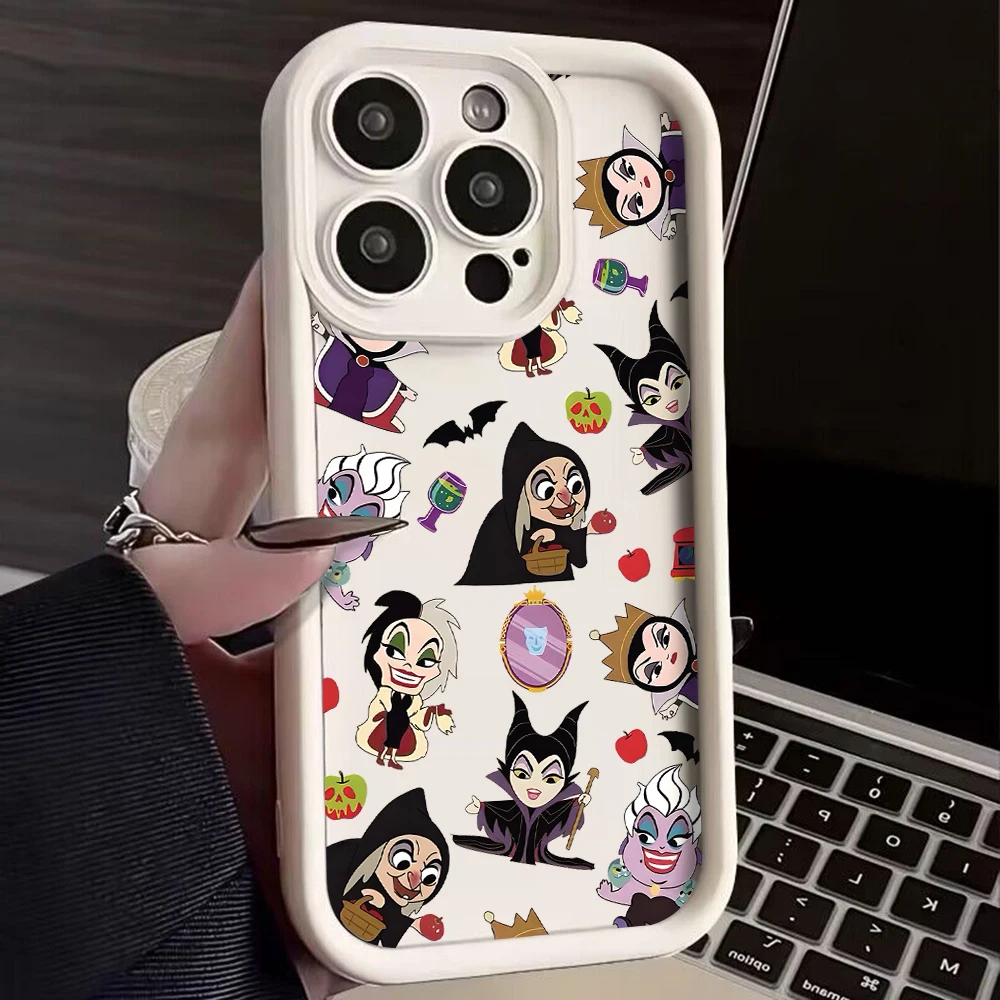 Funda de teléfono Cute Evils Queens Disneys Princess para Huawei P20 P30 P40 P50 Mate 20 30 40 Pro Nova 5i 7 9 10 SE, funda trasera suave de TPU - imagen 5