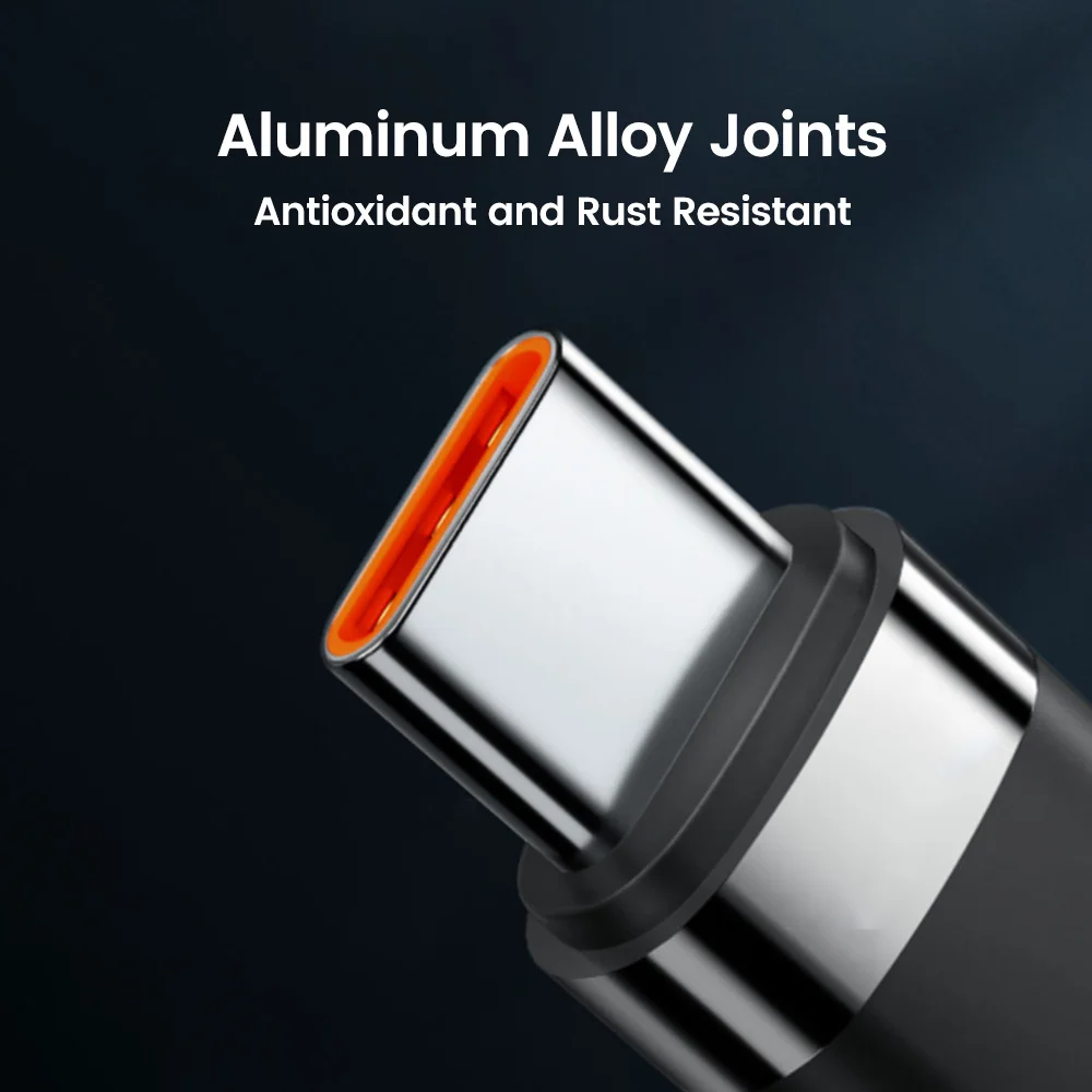 Olaf-Cable de carga rápida tipo C para móvil, Cable de datos de 120W para iPhone 15 Pro Max, PD, Samsung y Xiaomi - imagen 4