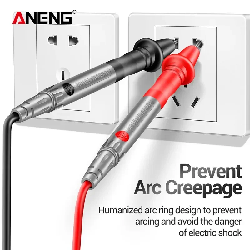 Cable de prueba para multímetro Digital ANENG PT1035 10A 1000V Cable reemplazable multímetro pluma sonda Cable de prueba voltímetro amperímetro accesorio - imagen 2